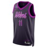 Canotte Uomo Minnesota Timberwolves Naz Reid Nike 2025-26 City Edition Nero Swingman